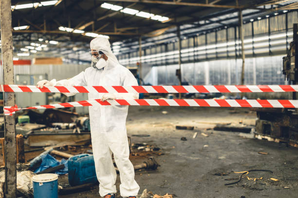 Professional Trauma Scene Cleanup technician working in Hilltown, PA